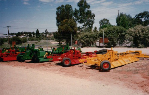 LOXTON Models 5 and 6 awaiting Road Transport and Delivery